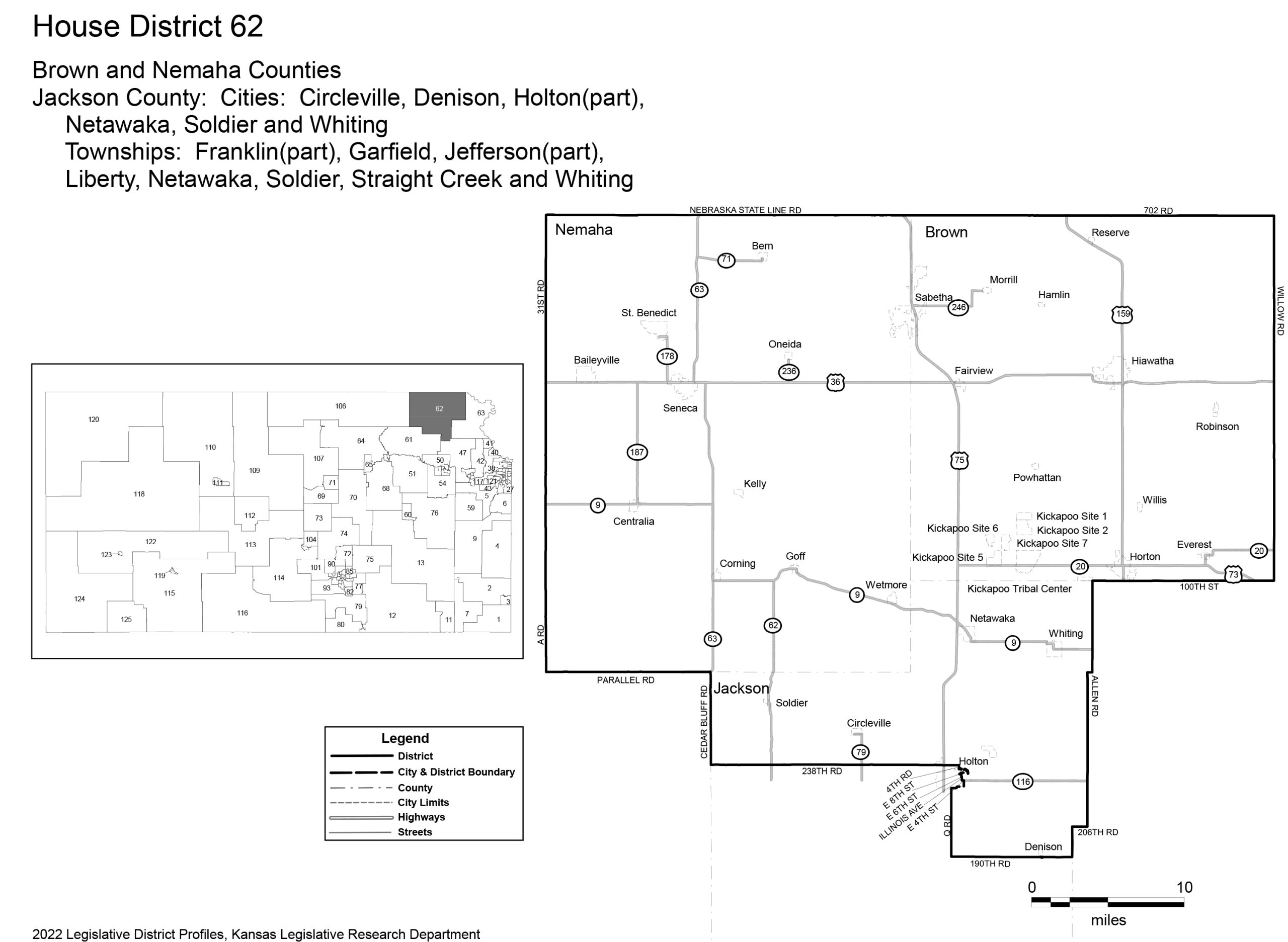 Kansas House District 62